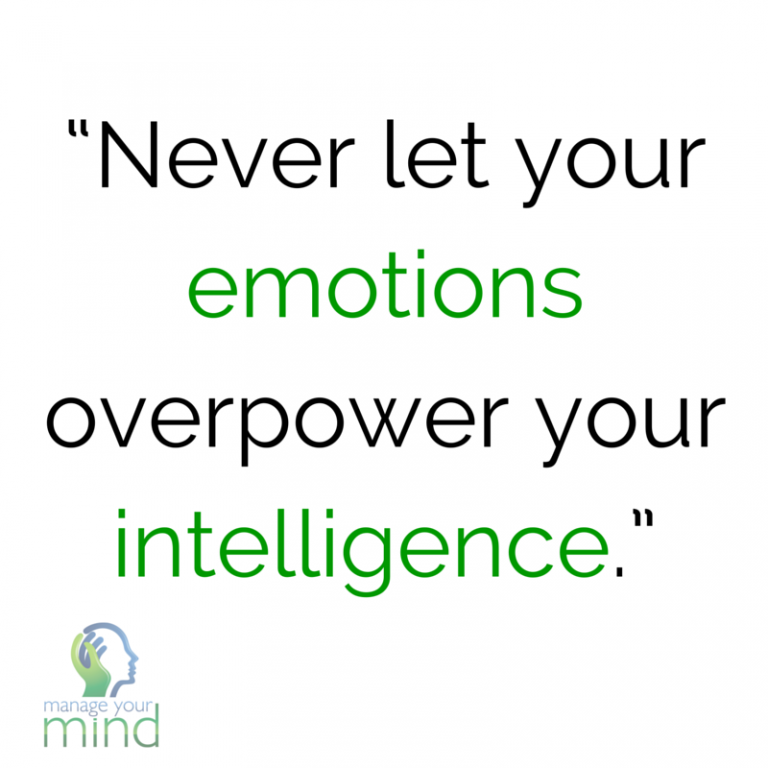 Simple Process to Manage Emotional Outburst