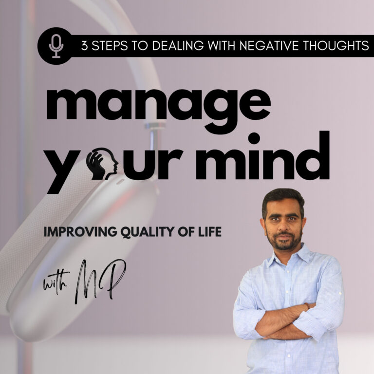 Podcast: 3 Steps To Dealing with Negative Thoughts